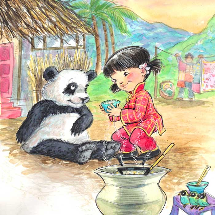 Ping and Po-Li by Audrey Moore